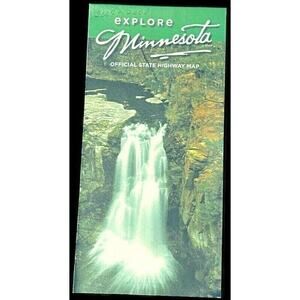 Minnesota State Map 2007 Official Vacation Location City Street Road Atlas